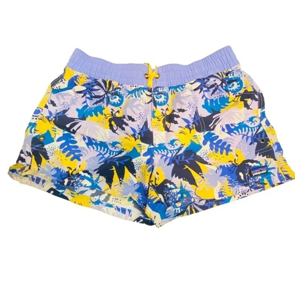 Patagonia Nylon‎ Costa Rica Baggies Shorts Quick Drying Girl's XL (14) Purple